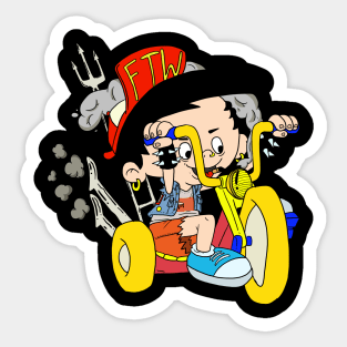 Chopper Bobby Sticker